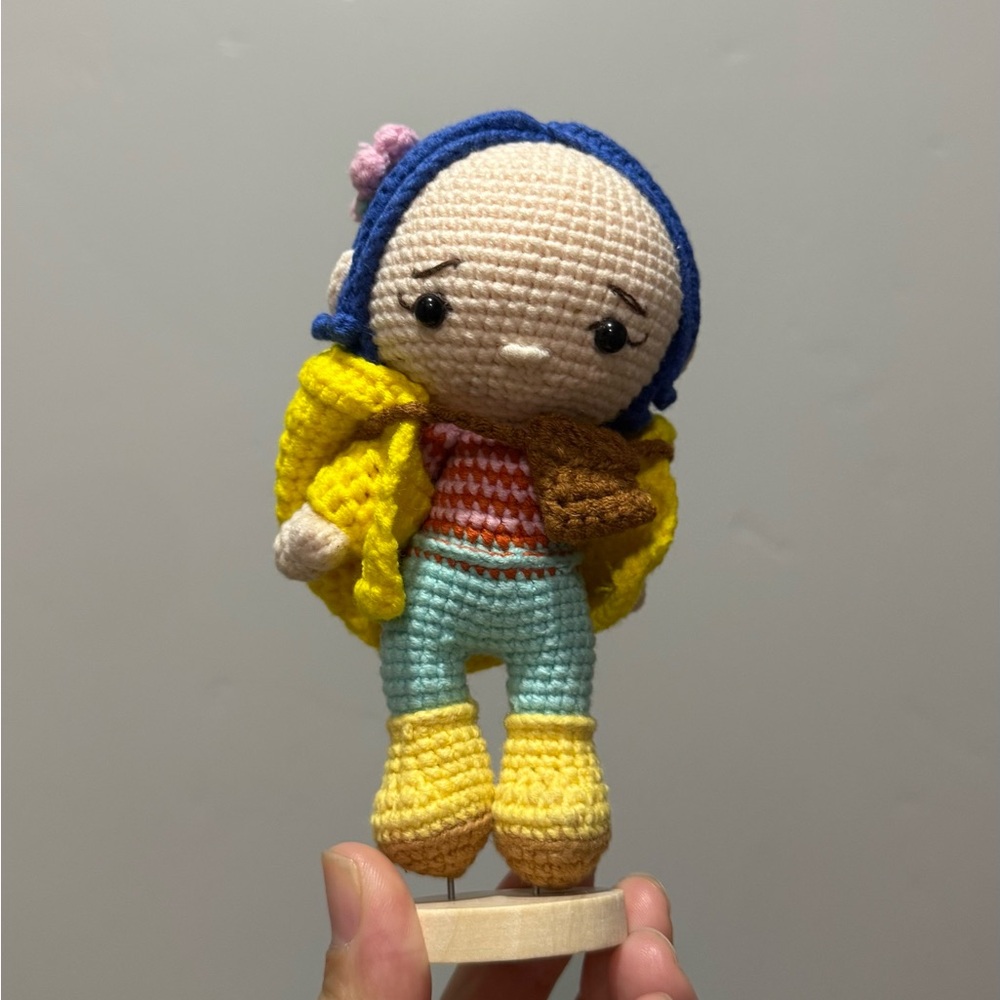 🧶Handmade Crochet coraline